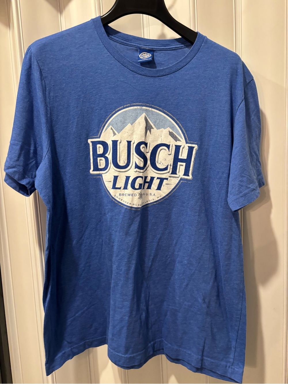 Busch Light Beer T Shirt Size Large